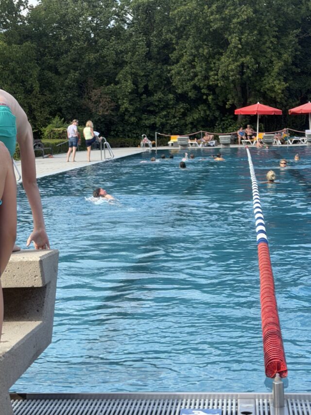 Abzeichentage im Wieslocher Freibad